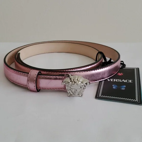 Versace | Accessories | New Versace La Medusa Pink Metallic  display picture 3